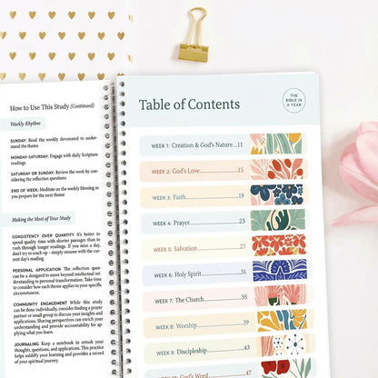 A Year in Scripture: 52-Week Study Plan