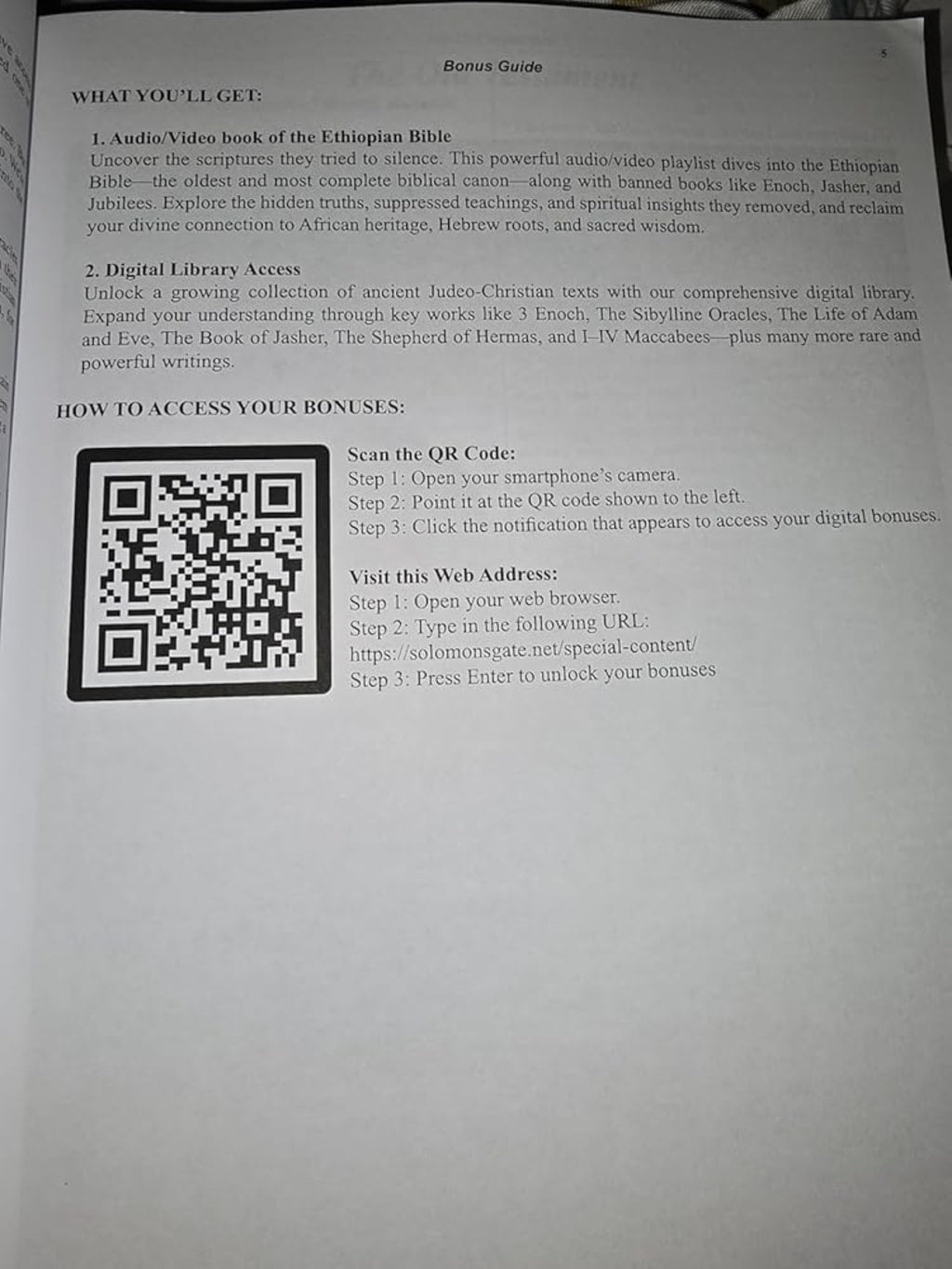 Complete Ethiopian Bible